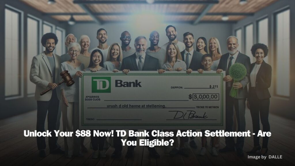 TD Bank Settlement 2024 Eligibility for 88 Class Action Settlement