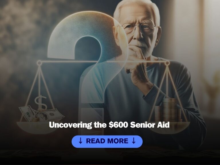 600 Cost of Living Payments for Seniors Fact or Fiction