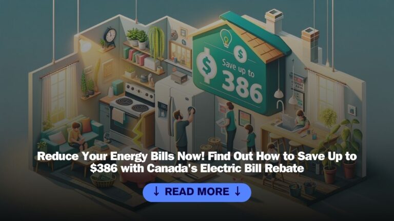 electric bill rebate Canada