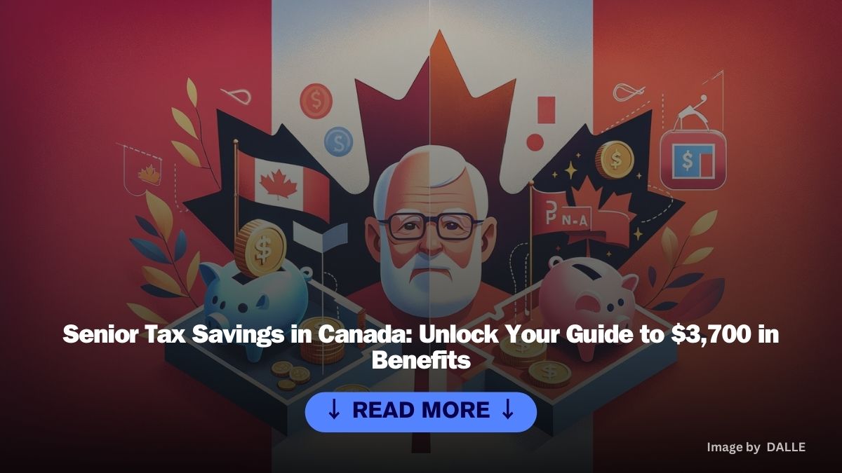 Senior Tax Credits and savings in Canada