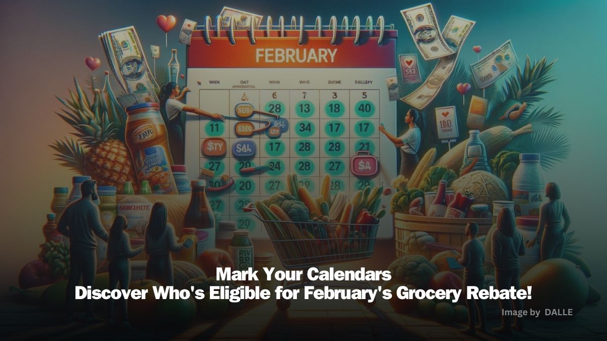 Grocery Rebate February 2024